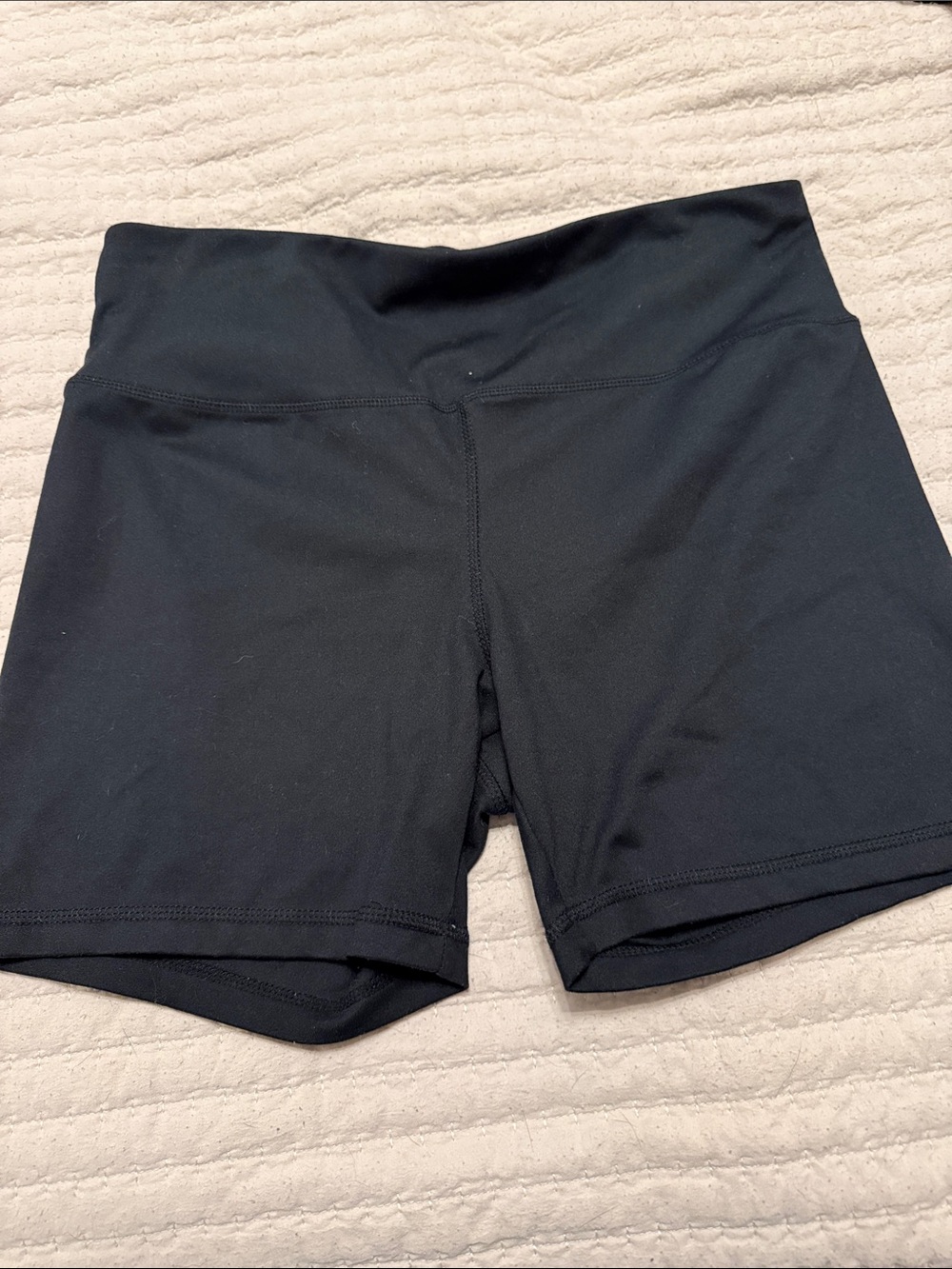 Jockey Black High-Waist Bike Shorts